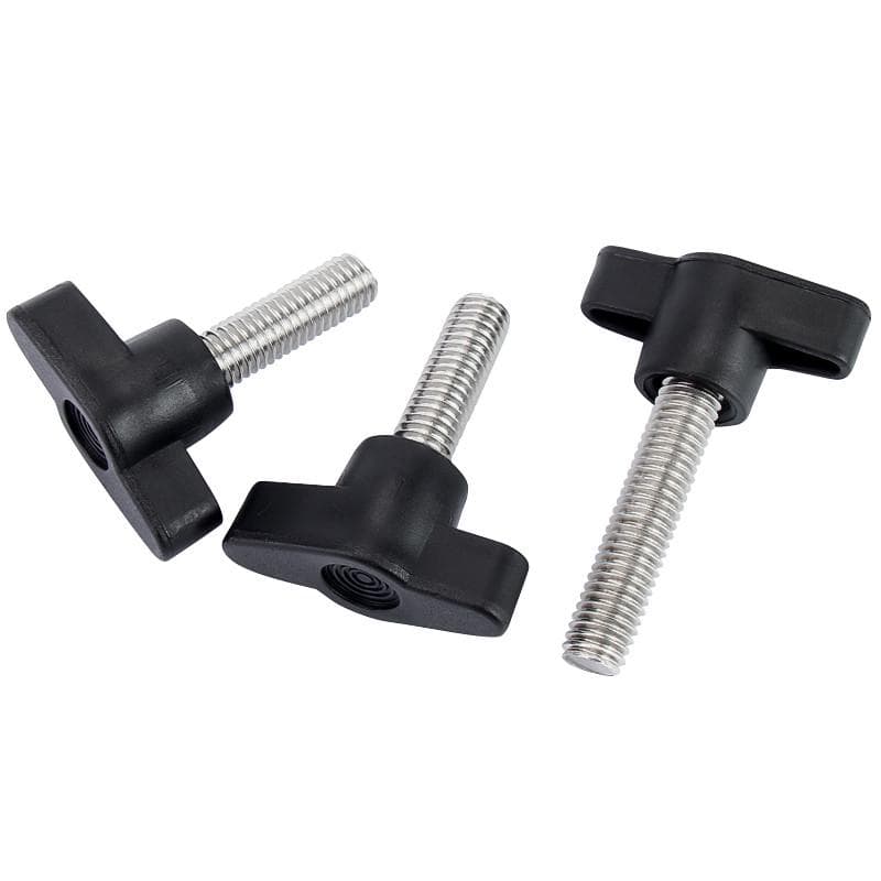 M4 M5 M6 M8 Z-Handle หัวสกรูกระชับคู่มือลูกบิด Handle Bolt 304 สแตนเลส Thumb สกรูปรับมือกระชับ Bolts รูปที่ 5