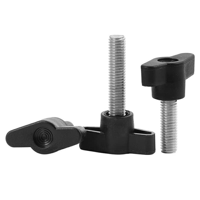 M4 M5 M6 M8 Z-Handle หัวสกรูกระชับคู่มือลูกบิด Handle Bolt 304 สแตนเลส Thumb สกรูปรับมือกระชับ Bolts รูปที่ 6