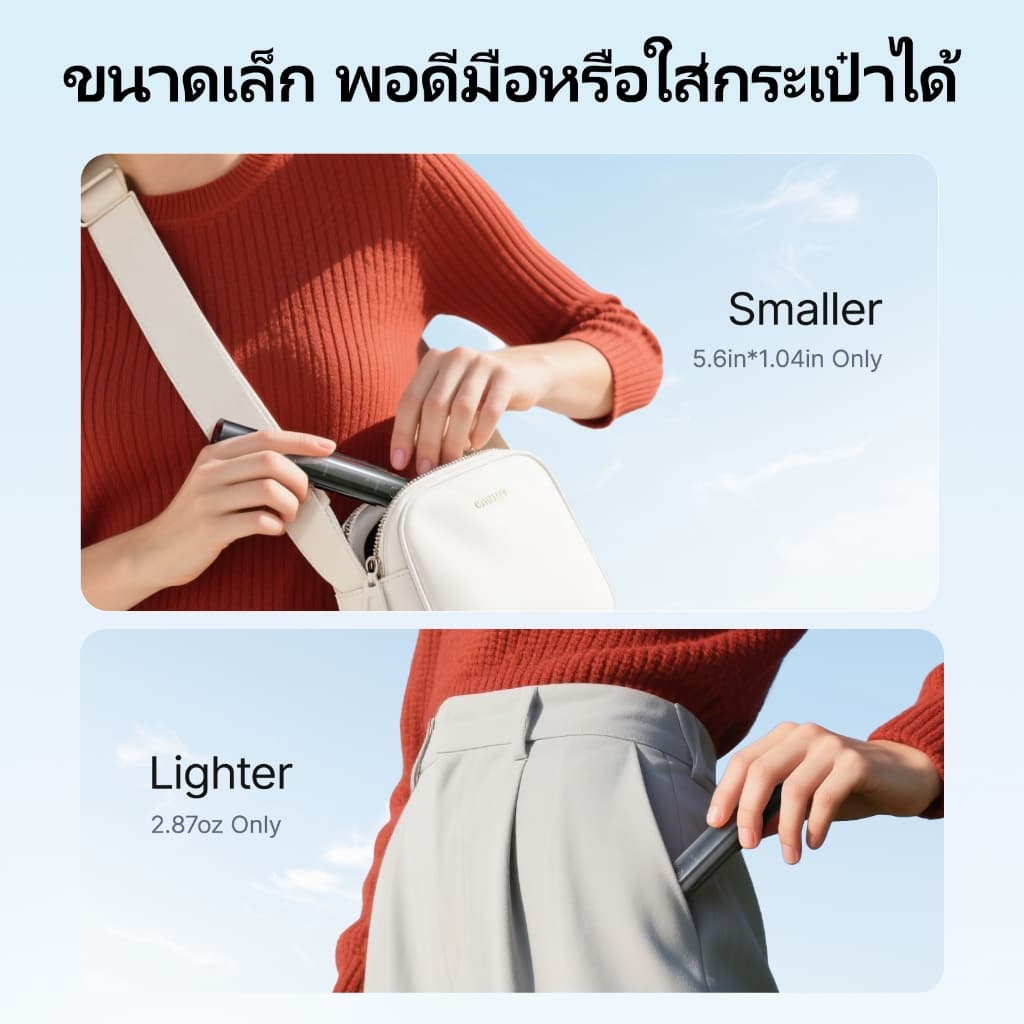 BOYA Magic 4 รูปแบบใน 1 ไมค์ไร้สาย Mini Mic AI ไมค์ตัดเสียงรบกวน รูปที่ 8