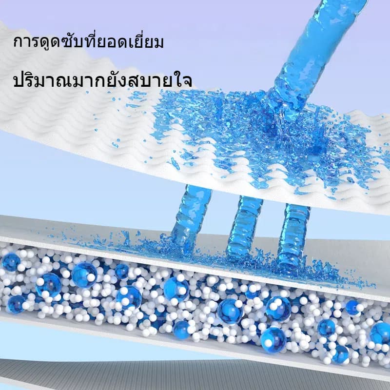 ผ้าอนามัยแบบกางเกง รุ่นบางเบาระบายอากาศดี ผ้าอนามัยกางเกง นุ่มและสบาย ผ้าอนามัยหลังคลอด XL/XXL32ชิ้น รูปที่ 6