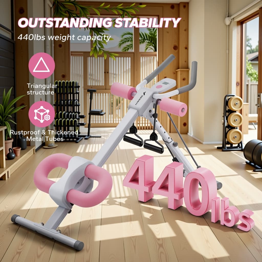 MERACH Abs Fitness เครื่องบริหารหน้าท้อง เครื่องบริหารกล้ามเนื้อหน้าท้อง สร้างกล้ามเนื้อหน้าท้อง abs machine รูปที่ 2