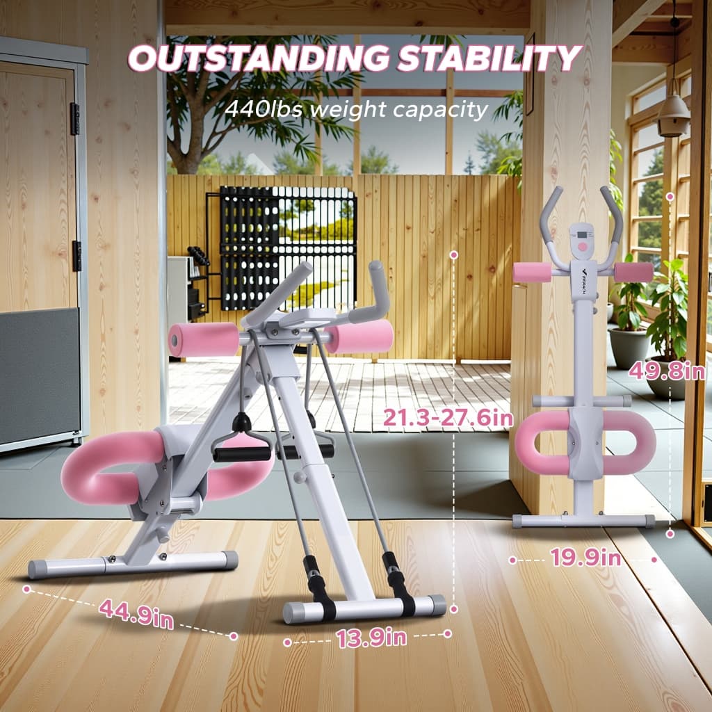 MERACH Abs Fitness เครื่องบริหารหน้าท้อง เครื่องบริหารกล้ามเนื้อหน้าท้อง สร้างกล้ามเนื้อหน้าท้อง abs machine รูปที่ 3