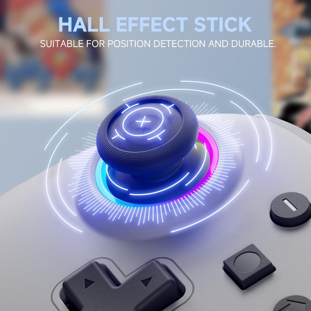 NYXI Wireless Switch Pro Controller สําหรับ Nintendo Switch2/Switch Lite/Switch OLED - จอยสติ๊กเกมแพด รูปที่ 7