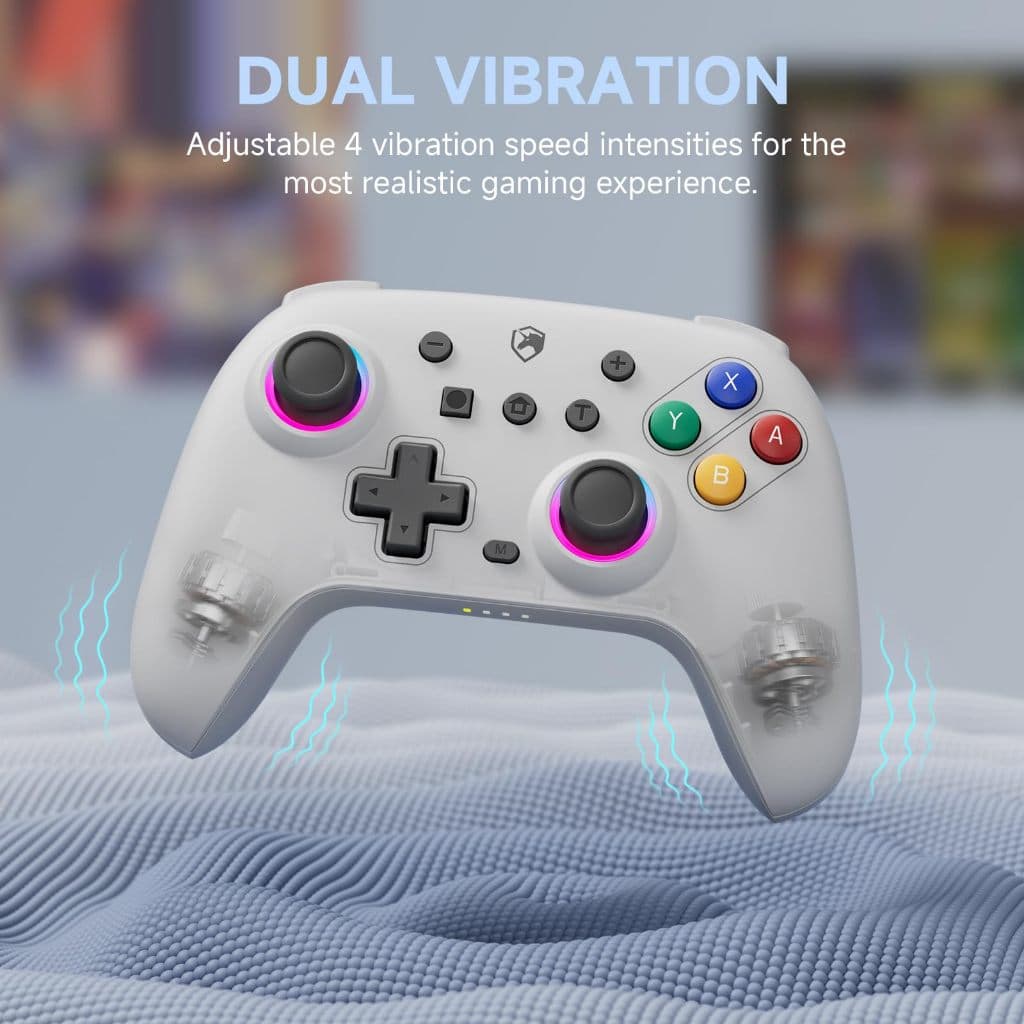 NYXI Wireless Switch Pro Controller สําหรับ Nintendo Switch2/Switch Lite/Switch OLED - จอยสติ๊กเกมแพด รูปที่ 2
