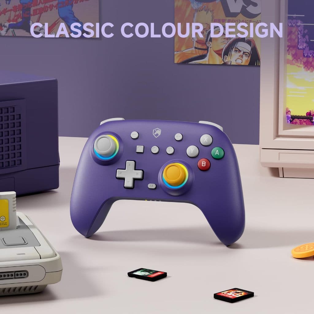NYXI Wireless Switch Pro Controller สําหรับ Nintendo Switch2/Switch Lite/Switch OLED - จอยสติ๊กเกมแพด รูปที่ 8
