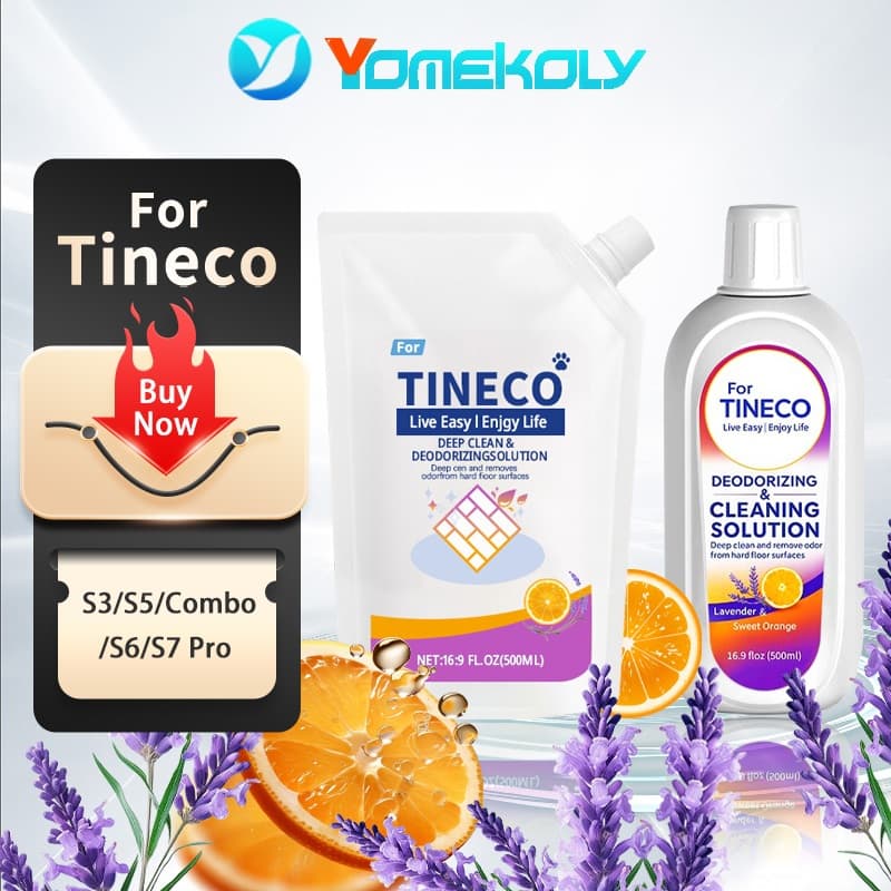 สําหรับ Tineco Multi-Surface Deodoing Cleaning Solution สําหรับ iFloor/Breze/Floor One S3/S5/Combo/S6/S7 Pro เครื่องซักผ้าเครื่องดูดฝุ่นแห้งเปียก รูปที่ 1