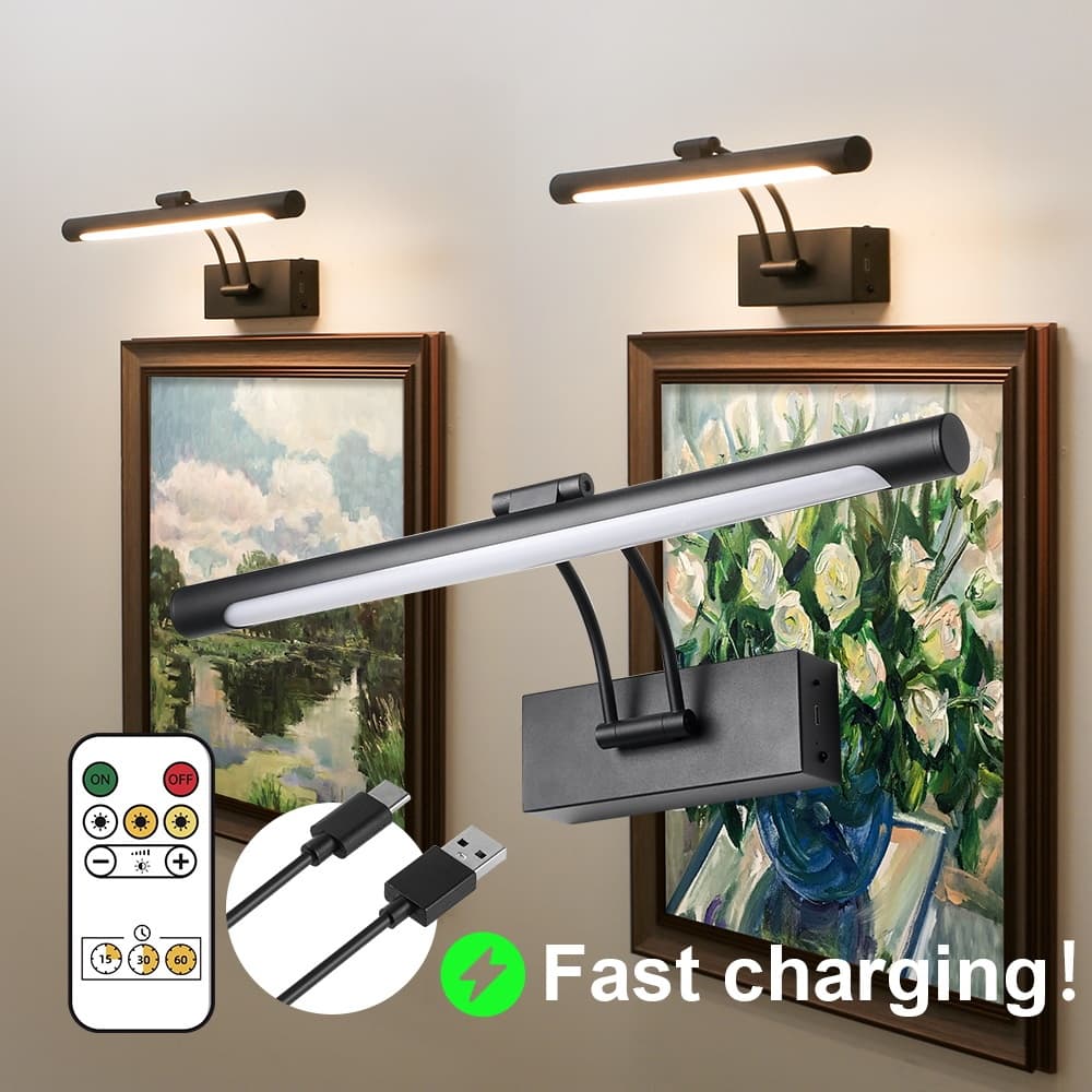 SEEDIQ โคมไฟติดผนัง USB 40cm ควบคุมรีโมท เปลี่ยนสีสว่าง สร้างบรรยากาศในบ้านได้อย่างสมบูรณ์แบบ รูปที่ 7