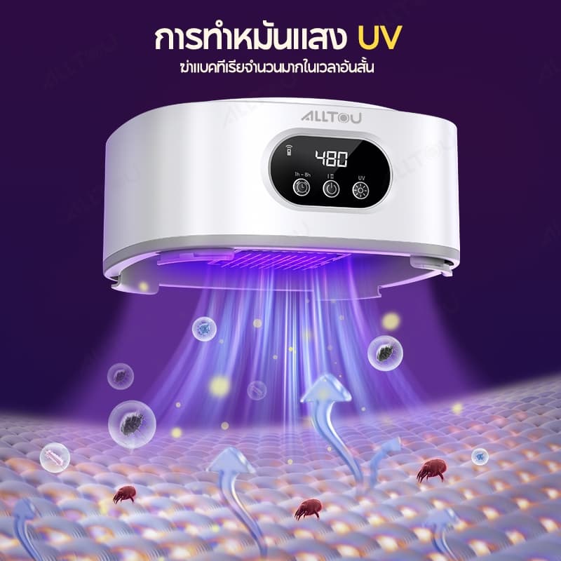 ALLTOU เครื่องอบผ้าพกพา เครื่องอบผ้า แบบพับได้ 600W เครื่องอบผ้า ด้วยรีโมท 8 ชั่วโมง พับเก็บได้ เครื่องอบผ้า สามารถพับได้ แห้งเร็ว ที่อบผ้าแห้ง Clothes Dryer บเก็บได้ ลมแรง ผ้าแห้งไวลดกลิ่นอั ที่อบผ้าแห้ง สิ่งของใช้สำหรับท่องเที่ยว ฤดูฝน รูปที่ 7