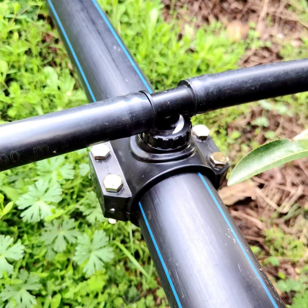 1/2 "3/4" ท่อข้อต่อคงที่ DN32/25 ท่อหนีบการเกษตรประหยัดน้ําชลประทานซ่อมท่อน้ํา รูปที่ 2