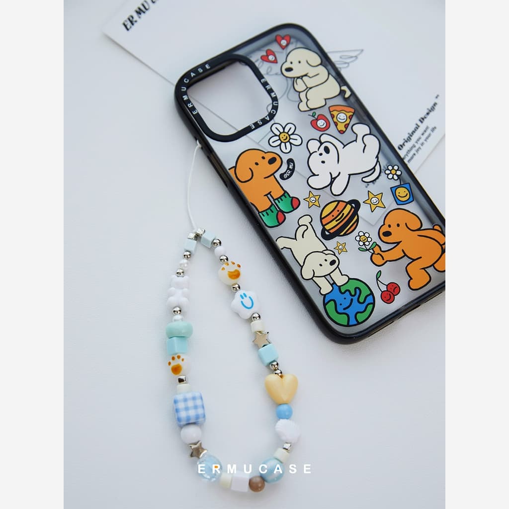 เหมาะสําหรับ IPhone 13 14 15 16 Pro Max Shock-proof Magnetic เคสโทรศัพท์ส่วนบุคคล-Super น่ารักสุนัข Paradise การ์ตูนแฟชั่นสติกเกอร์ รูปที่ 8