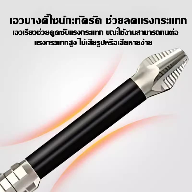 บิตแม่เหล็กแรงสูง K5 กันลื่น S2 โลหะ ผสม ความแข็งสูง 5A บิตฟิลลิปสีดำ เข้ากันได้กับ ไขควงไฟฟ้าและสว่าน S2 รูปที่ 5