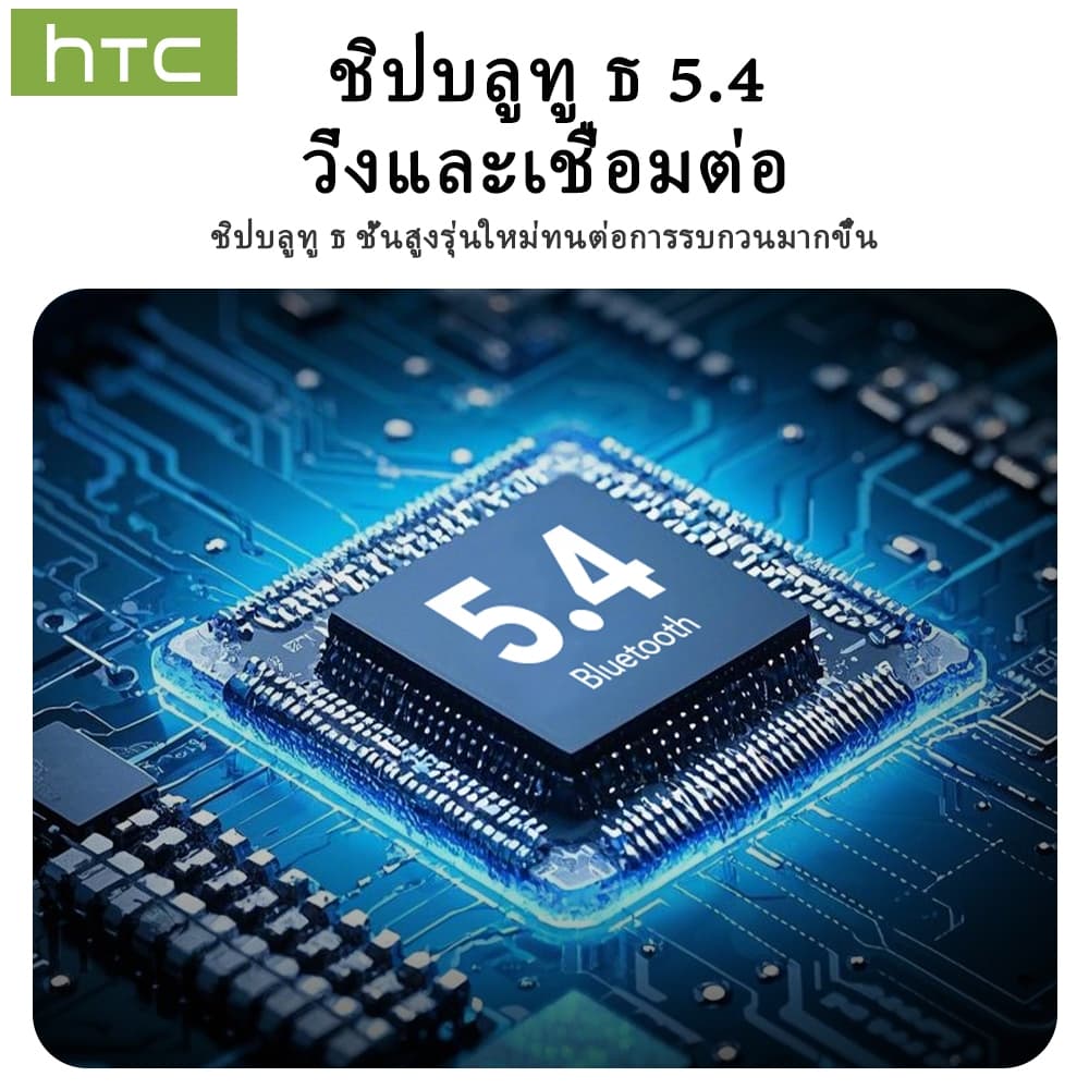 HTC NE10 AI ชุดหูฟังแปล หูฟังกีฬาเรืองแสงแบบทรายดูด HiFi สเตอริโอ Bluetooth 6.0 หูฟังไร้สาย FREE ของแจก รูปที่ 7
