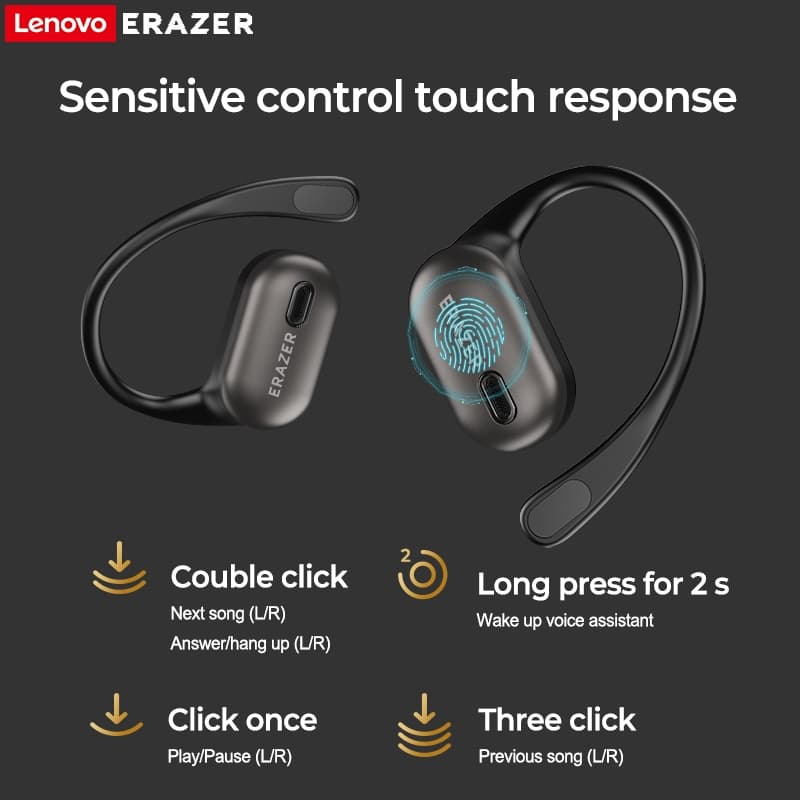 ERAZER XF38 หูฟังแปลภาษา AI Translator แปลภาษาแบบเรียลไทม์ บลูทูธ TWS Bluetooth 5.4 พร้อมจอแสดงผล LED หูฟังสำหรับธุรกิจ ไมโครโฟน หูฟังไร้สาย เปลี่ยนวอลเปเปอร์ได้ รูปที่ 8