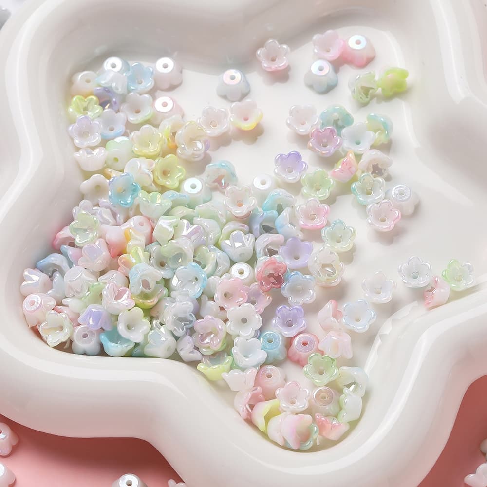 อุปกรณ์ทำเครื่องประดับลูกปัด แบบ DIY ลาย Lily of the Valley รูปที่ 3
