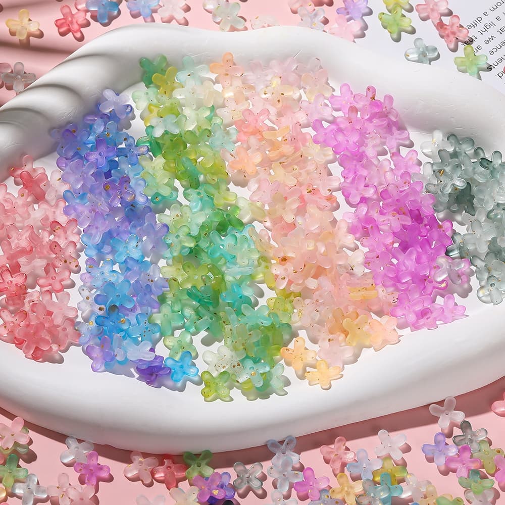 อุปกรณ์ทำเครื่องประดับลูกปัด แบบ DIY ลาย Lily of the Valley รูปที่ 6