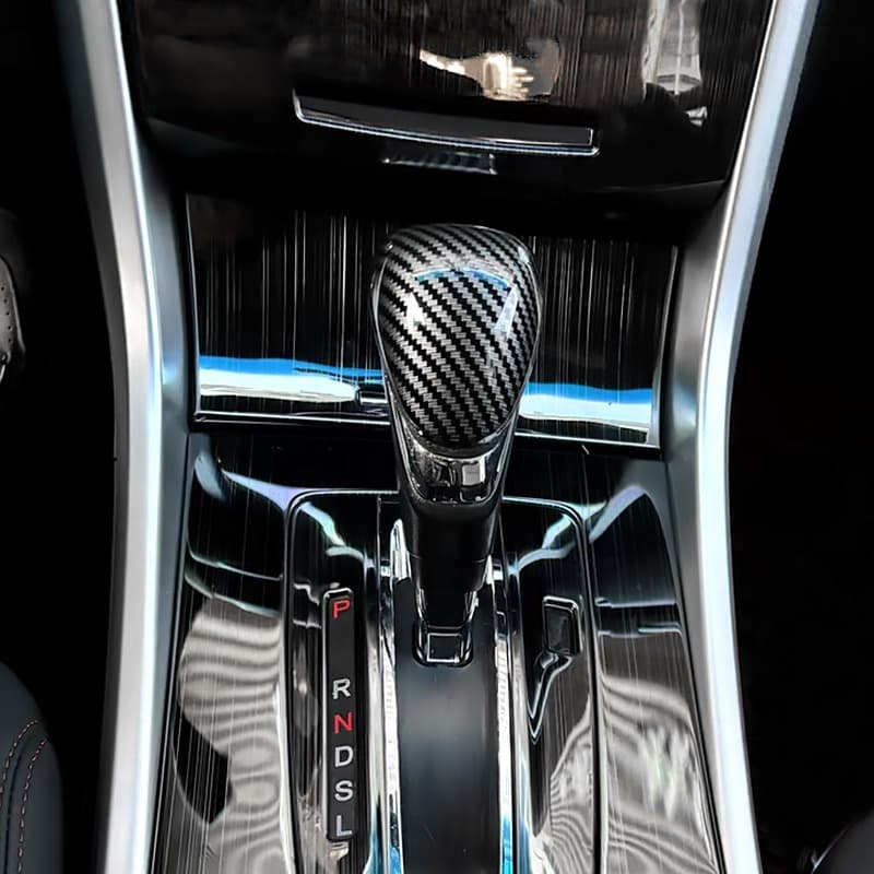 ฝาครอบหัวเกียร์สําหรับ Honda Accord 9th / 9.5 Gen อัพเกรดภายในคาร์บอนไฟเบอร์ รูปที่ 9