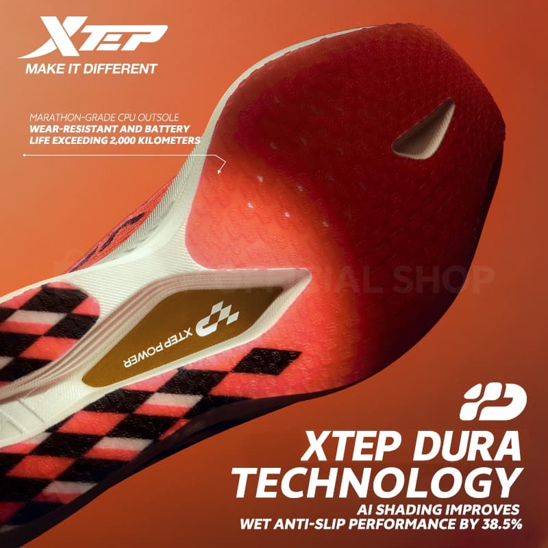 160X7.0 PRO | Tokyo Marathon Asian Champion รองเท้าวิ่ง Racing 42KM+ Marathon Super Carbon Plate Running Shoes PACE 3-4 รูปที่ 6