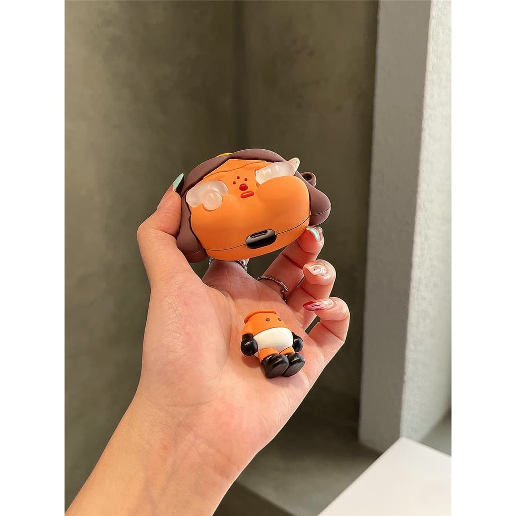For AirPods pro3 2025 ทารกร้องไห้สีดําน่ารักสําหรับไร้สายบลูทูธ AirPodsPro เคสหูฟัง AirPods4 AirPods1/2 ซิลิโคนอ่อนนุ่ม AirPods3 Pro2 ใหม่ รูปที่ 9