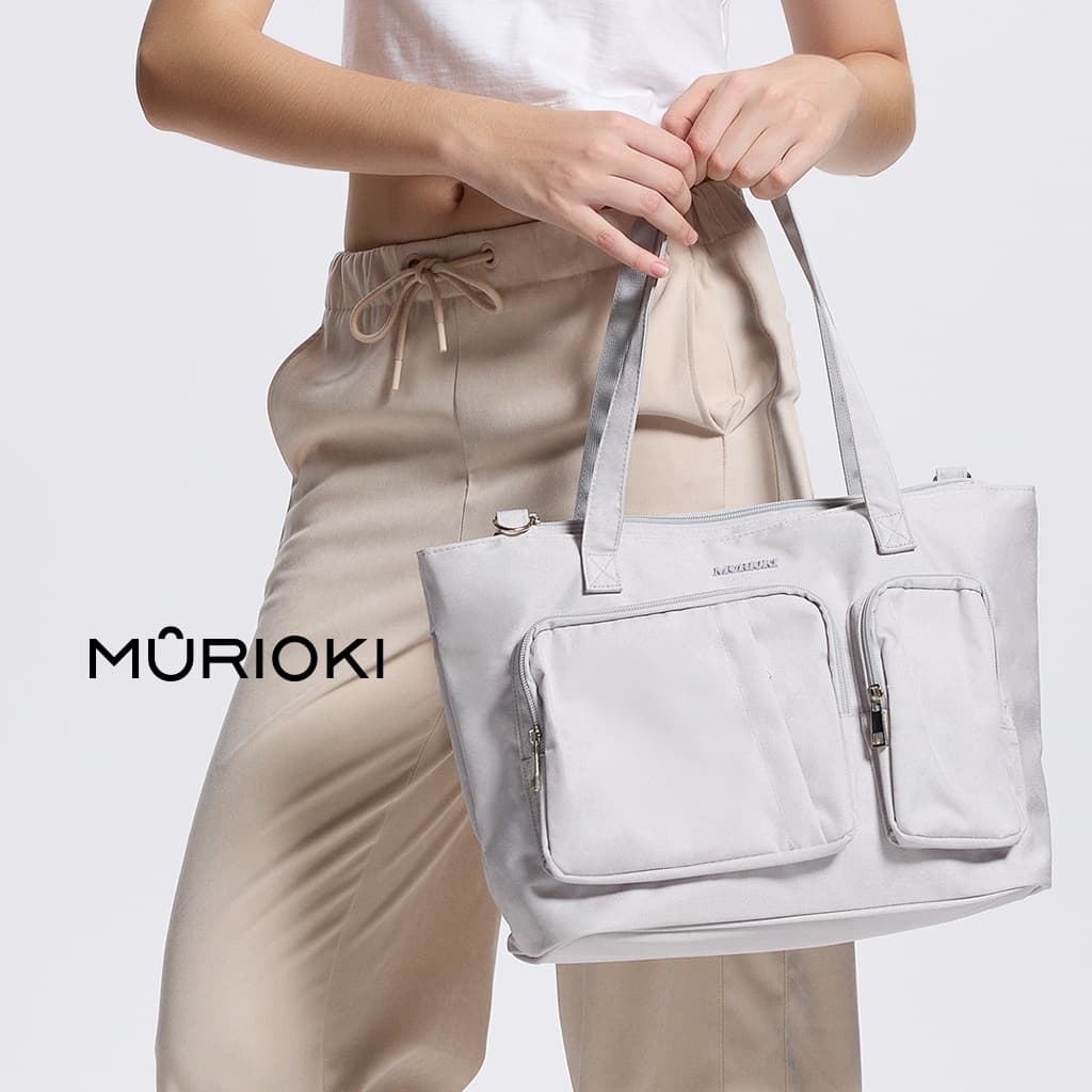 MURIOKI-Canyon Laptop Tote Bag for School with Headphone Bag G1021 รูปที่ 8