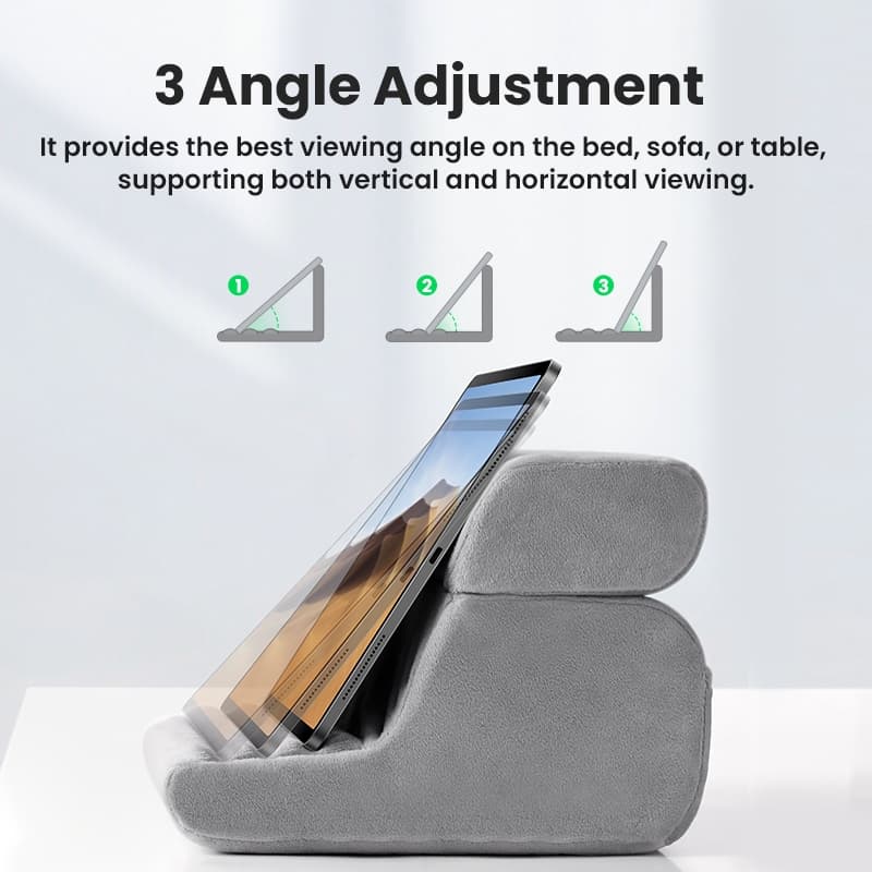 UGREEN Tablet Pillow Stand for 4.7 to 12.9-inch Tablets Cell Phones iPad iPhone 14 13 รูปที่ 2