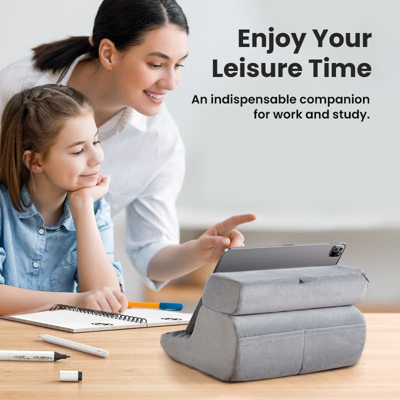 UGREEN Tablet Pillow Stand for 4.7 to 12.9-inch Tablets Cell Phones iPad iPhone 14 13 รูปที่ 7
