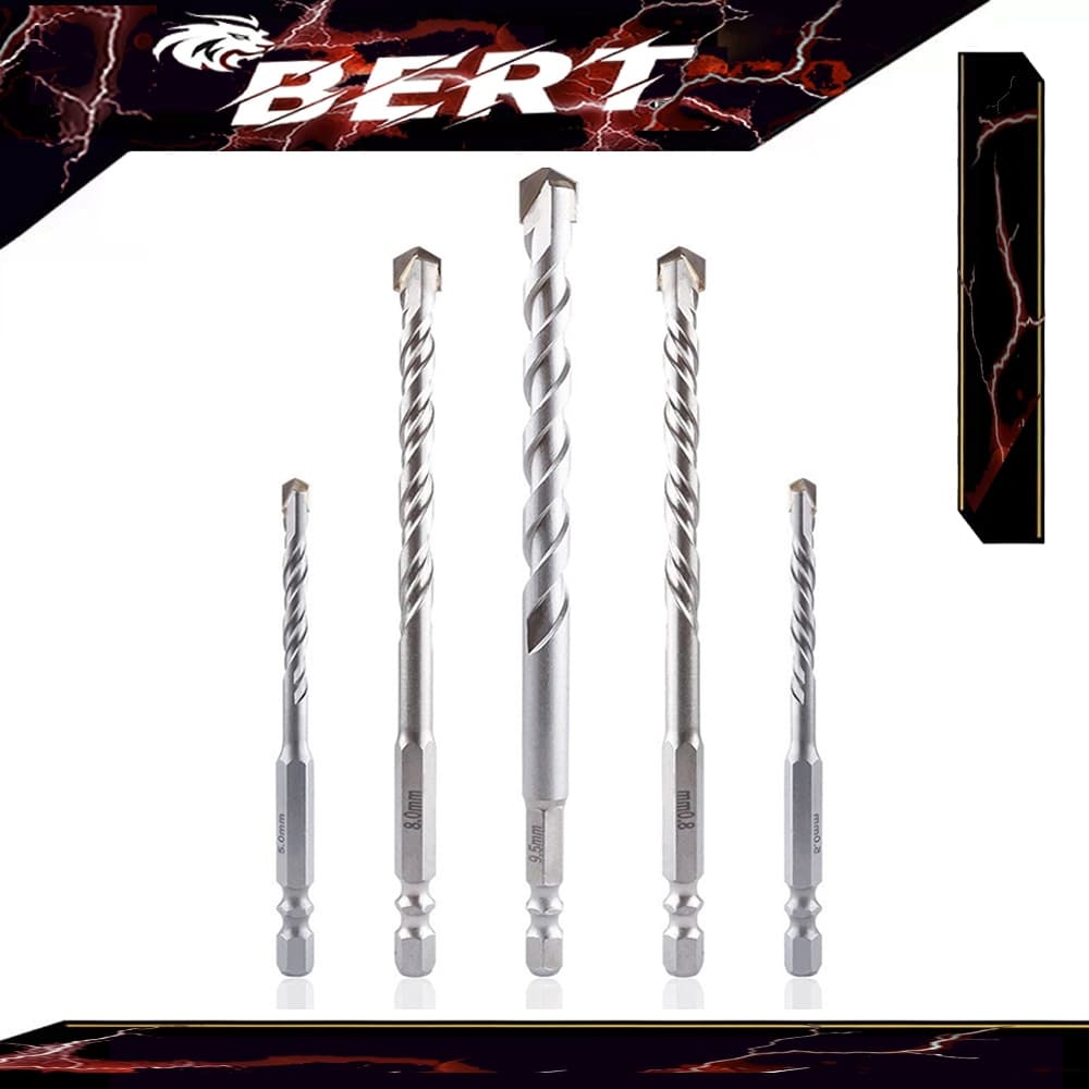 BERT｜ดอกสว่าน ดอกสว่านเจาะปูน ดอกสว่านคาร์ไบด์เจาะกระเบื้อง ดอกเจาะปูน ดอกเจาะเหล็ก ดอกสว่านเจาะเหล็ก รูปที่ 1