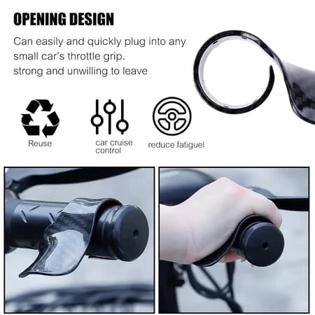 สําหรับHonda YAMAHA Universalรถจักรยานยนต์Handlebar Grip Accelerator Assistคันเร่งคลิปแรงงานSaverอุปกรณ์เสริมYAMAHA XMAX NMAX TMAX MT R 1 3 6 Honda ADV150 ADV160 ADV350 ADV160 150 รูปที่ 4