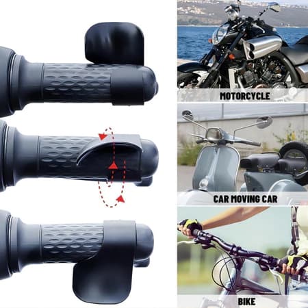 สําหรับHonda YAMAHA Universalรถจักรยานยนต์Handlebar Grip Accelerator Assistคันเร่งคลิปแรงงานSaverอุปกรณ์เสริมYAMAHA XMAX NMAX TMAX MT R 1 3 6 Honda ADV150 ADV160 ADV350 ADV160 150 รูปที่ 3