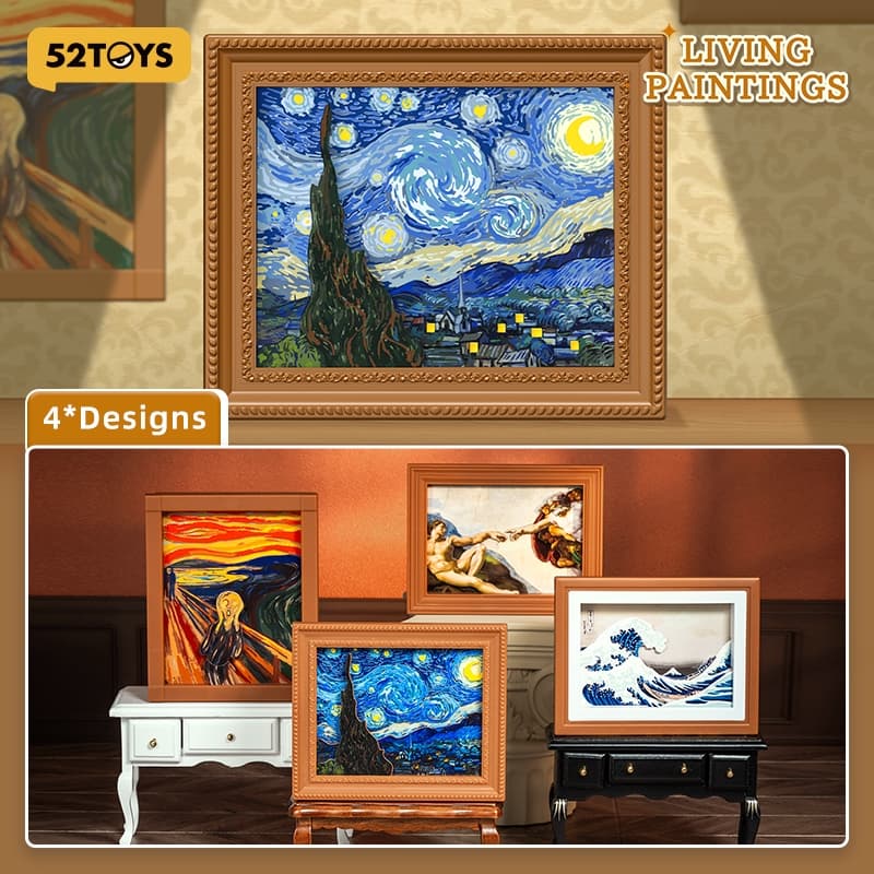52TOYS QueSera Series-Living Paintings Blind Box Figure Toy รูปที่ 4