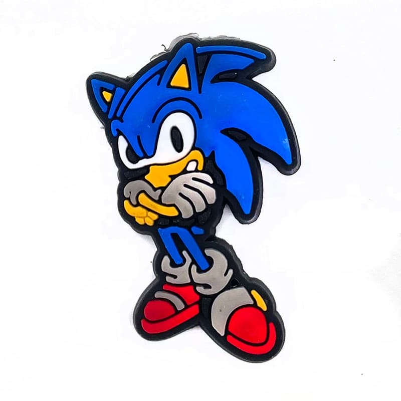 Hot Super Mario Charms DIY สำหรับรองเท้าแตะ การ์ตูนคลาสสิก ตกแต่งและของขวัญสำหรับเด็ก รูปที่ 6