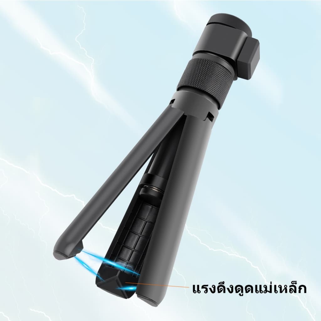 ไม้เซลฟี่ที่มองไม่เห็นสําหรับ Insta360 X5 / X4 Air / X4 / X3 Bullet Time Rotary Handle ขาตั้งกล้อง รูปที่ 5
