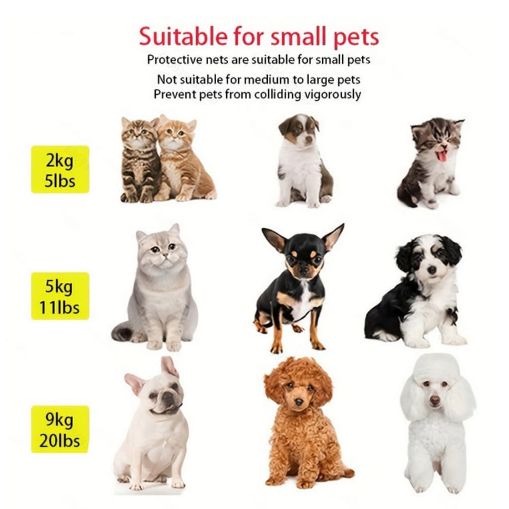 รั้วแบบพับเก็บได้ มีรูพรุน สัตว์เลี้ยงลูกแมวลูกสุนัขรั้ว Cat Baffle Bendable รั้วประตูแบบพับเก็บได้ รูปที่ 2