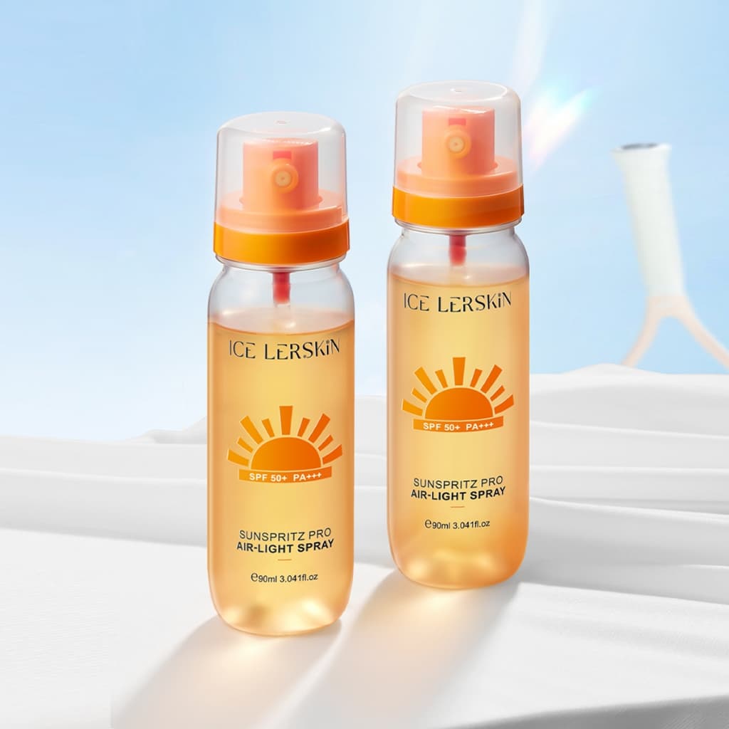 ICELERSKIN Sunscreen Spray SPF50+PA++++ Gentle Non-Irrating Sensitive Skin สามารถใช้ Fully Resist UVA/UVB เหมาะสําหรับทั้งครอบครัว รูปที่ 9