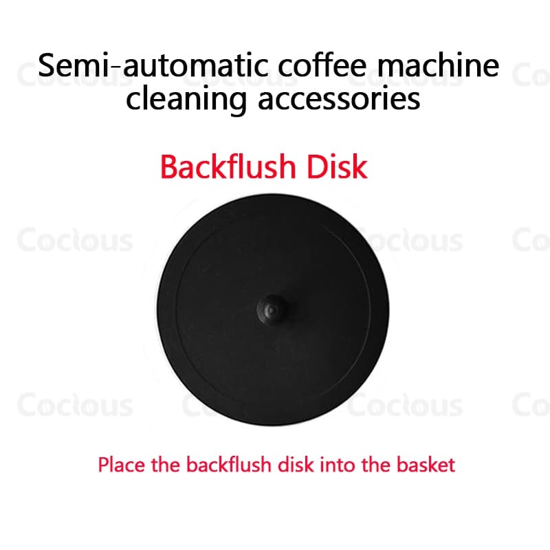 เครื่องชงกาแฟทําความสะอาดเครื่องมือกาแฟ Backflush Disk Backflush ตะกร้าตาบอดตะกร้ากรองทําความสะอาดอุปกรณ์เสริมสําหรับเครื่องชงกาแฟ รูปที่ 4