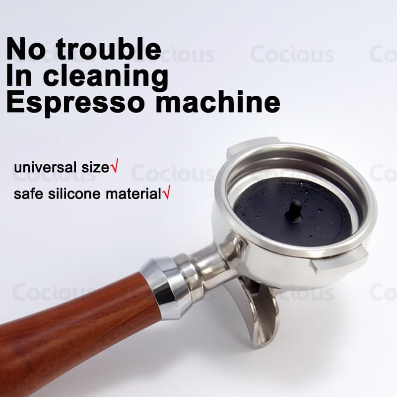 เครื่องชงกาแฟทําความสะอาดเครื่องมือกาแฟ Backflush Disk Backflush ตะกร้าตาบอดตะกร้ากรองทําความสะอาดอุปกรณ์เสริมสําหรับเครื่องชงกาแฟ รูปที่ 8