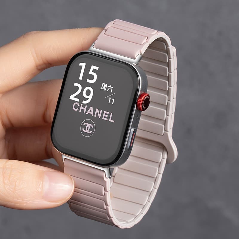 สายรัดสําหรับ Huawei Watch Fit SE / 1 / 2 / 3 / 4 / 4Pro / 5 / 5Pro,อัพเกรดสายรัดข้อมือกีฬาห่วงแม่เหล็ก - Secure Fit & Sweatproof, Multi-Color Choices สําหรับกีฬาและธุรกิจ รูปที่ 5