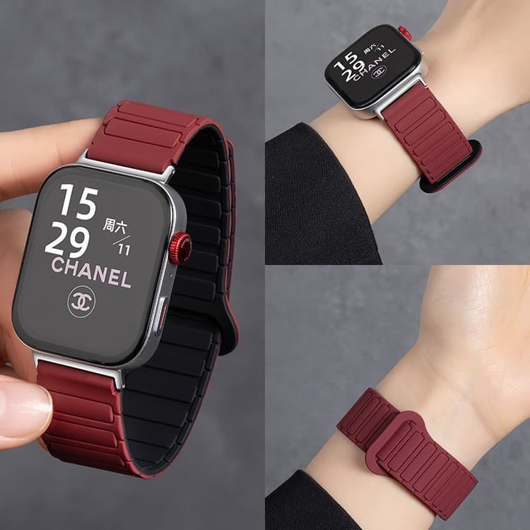 สายรัดสําหรับ Huawei Watch Fit SE / 1 / 2 / 3 / 4 / 4Pro / 5 / 5Pro,อัพเกรดสายรัดข้อมือกีฬาห่วงแม่เหล็ก - Secure Fit & Sweatproof, Multi-Color Choices สําหรับกีฬาและธุรกิจ รูปที่ 1