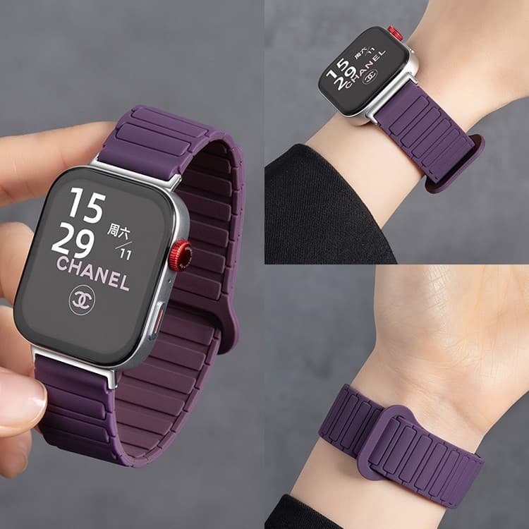 สายรัดสําหรับ Huawei Watch Fit SE / 1 / 2 / 3 / 4 / 4Pro / 5 / 5Pro,อัพเกรดสายรัดข้อมือกีฬาห่วงแม่เหล็ก - Secure Fit & Sweatproof, Multi-Color Choices สําหรับกีฬาและธุรกิจ รูปที่ 2
