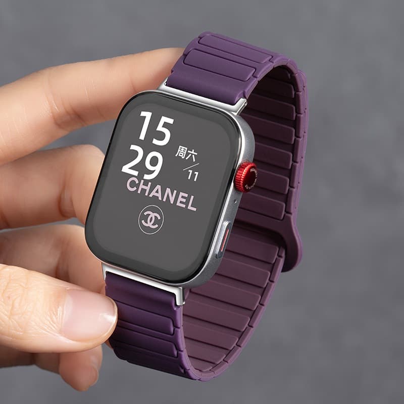 สายรัดสําหรับ Huawei Watch Fit SE / 1 / 2 / 3 / 4 / 4Pro / 5 / 5Pro,อัพเกรดสายรัดข้อมือกีฬาห่วงแม่เหล็ก - Secure Fit & Sweatproof, Multi-Color Choices สําหรับกีฬาและธุรกิจ รูปที่ 6