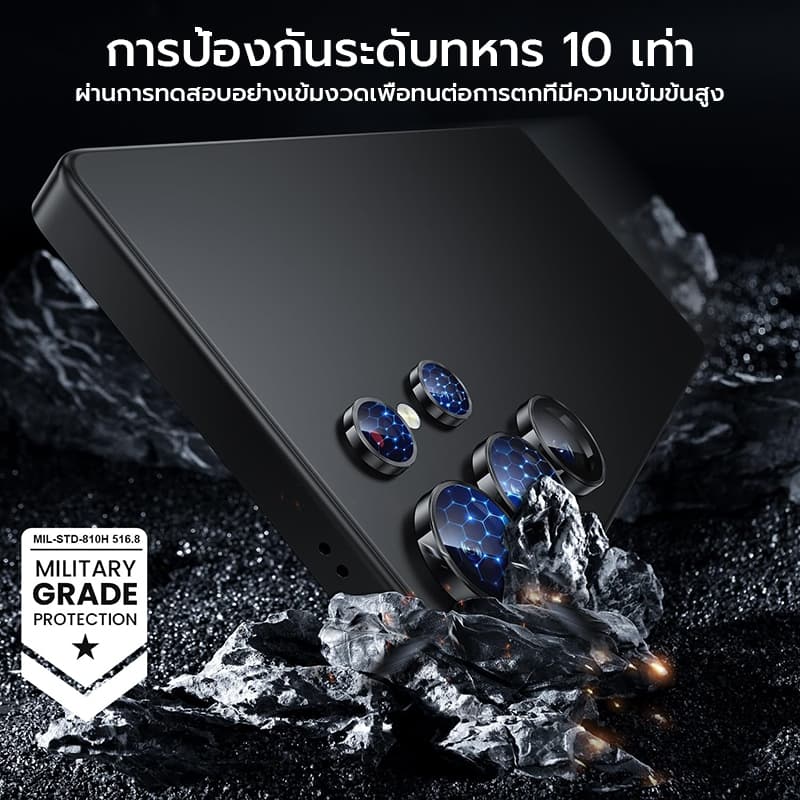 Samsung S26Ultra S25Ultra S24Ultra S25FE S23Ultra ฟิล์มกระจกนิรภัย เลนส์กล้องกันรอยขีดข่วน ขอบบาง ตัวป้องกันเลนส์ ฝาครอบกล้องสําหรับ รูปที่ 8