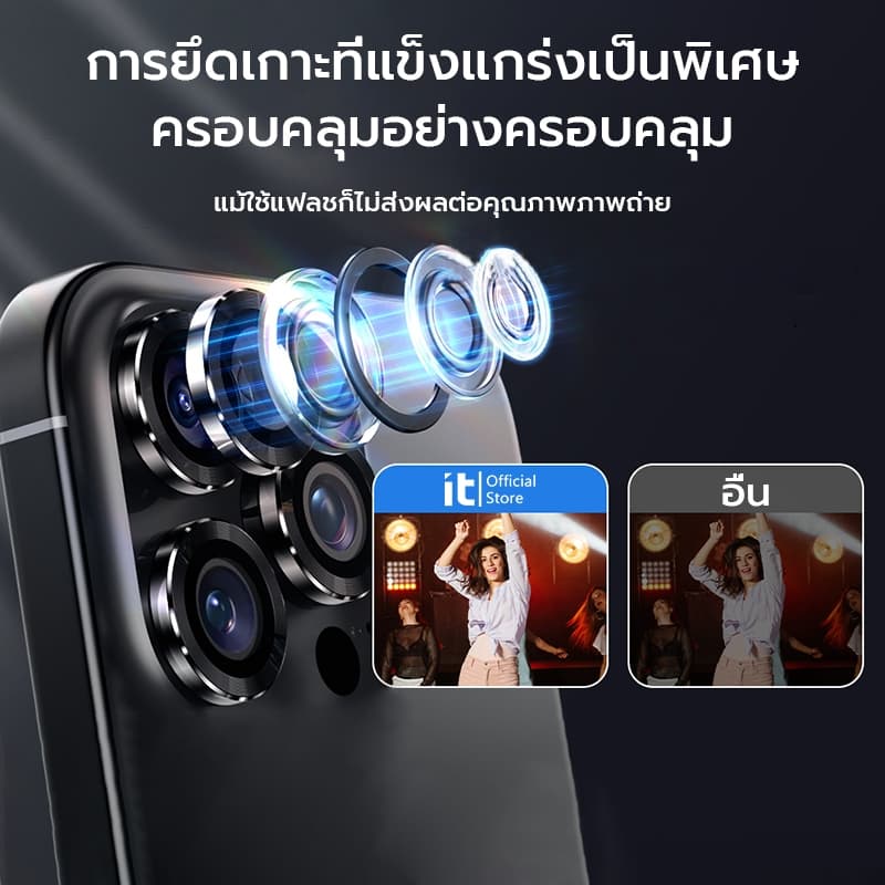 Samsung S26Ultra S25Ultra S24Ultra S25FE S23Ultra ฟิล์มกระจกนิรภัย เลนส์กล้องกันรอยขีดข่วน ขอบบาง ตัวป้องกันเลนส์ ฝาครอบกล้องสําหรับ รูปที่ 3