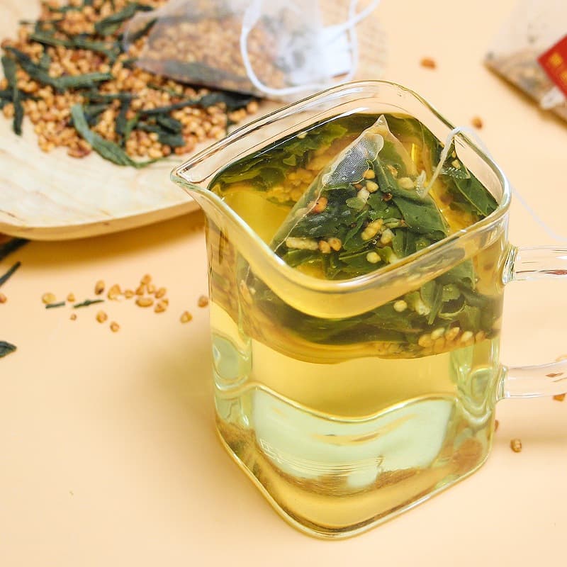ชาเก็นไมฉะญี่ปุ่น แพ็กใหญ่ 250g - ชาเขียวผสมข้าวคั่วอบกรอบ ซองดิปเดียว หอมสุดคุ้ม ราคาพิเศษ รูปที่ 2