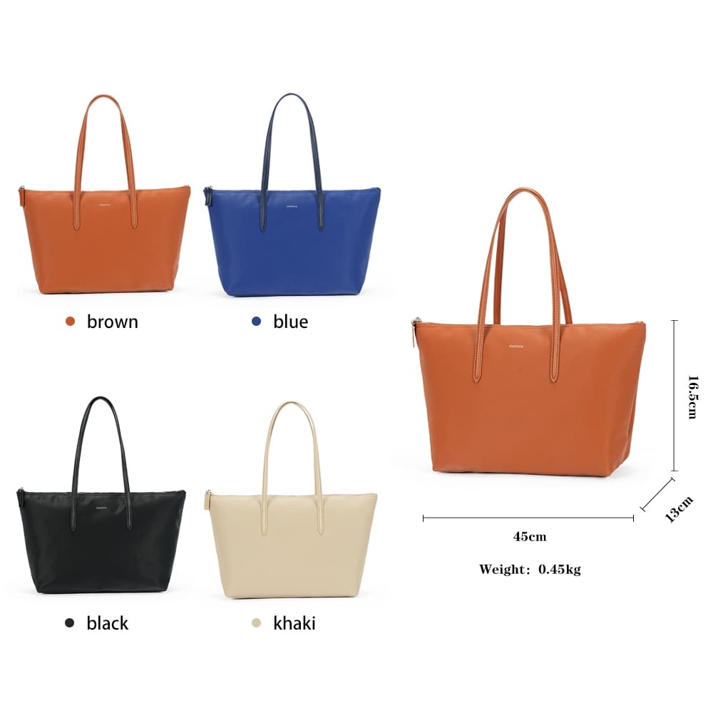 Hally Bag กระเป๋าโท้ทสุภาพสตรี ความจุขนาดใหญ่ พกพาสะดวกสำหรับใช้งานหลากหลายโอกาส รูปที่ 3