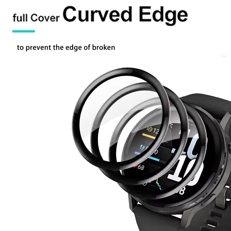ฟิล์มกันรอยหน้าจอ 3D PMMA Soft film สําหรับ Garmin Venu 4 3 45mm 3s 41mm รูปที่ 3