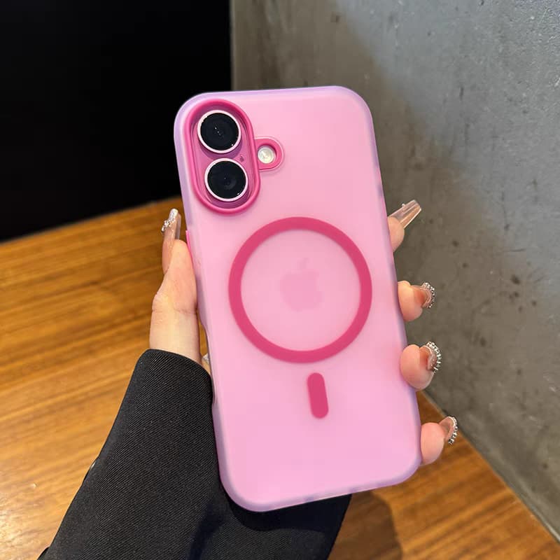 ปลอก iPhone 17 Pro Max 17 Air Matte Phone Case เคสดูดซับแม่เหล็ก รูปที่ 2
