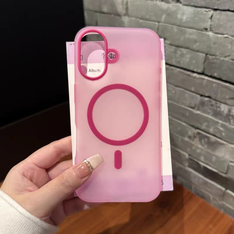 ปลอก iPhone 17 Pro Max 17 Air Matte Phone Case เคสดูดซับแม่เหล็ก รูปที่ 3
