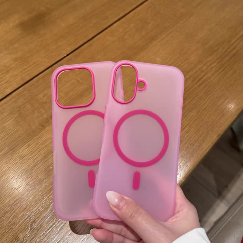 ปลอก iPhone 17 Pro Max 17 Air Matte Phone Case เคสดูดซับแม่เหล็ก รูปที่ 4