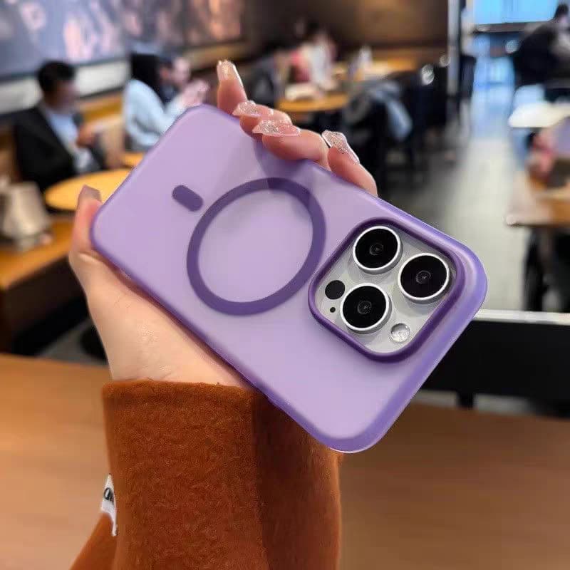 ปลอก iPhone 17 Pro Max 17 Air Matte Phone Case เคสดูดซับแม่เหล็ก รูปที่ 5