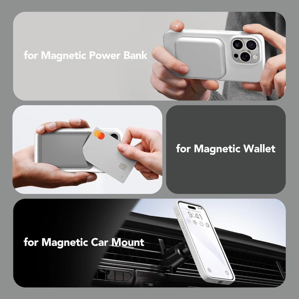 SMLF Liquid Silicone Magnetic Case ซิลิโคนเหลวแม่เหล็กสําหรับ iPhone 16 Pro Max 15 Pro Max 14 Pro Max 13 Pro Max 12 Pro Max 14 13 รูปที่ 4