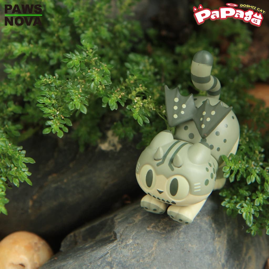 PAWSNOVA Doshii Cat ซีรีส์แมวนอนหมอบ กล่องสุ่มฟิกเกอร์ ของสะสมน่ารักแต่งห้อง รูปที่ 4